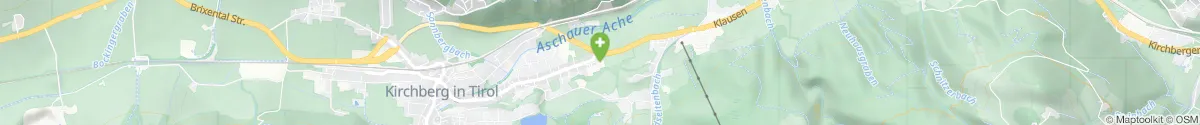 Kartendarstellung des Standorts für Sonnberg-Apotheke in 6365 Kirchberg in Tirol